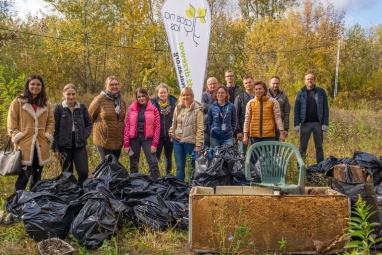 Together with Chubb we are cleaning up Warsaw