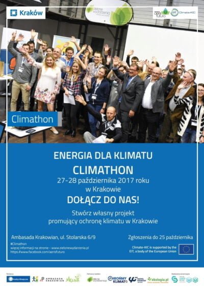 Spotkajmy się klimatycznie – Climathon 2017