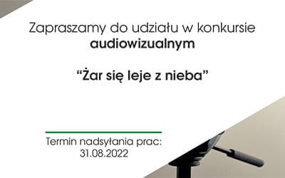 Konkurs filmowy pt.: „Żar leje się z nieba!” w ramach projektu Hydrozagadka