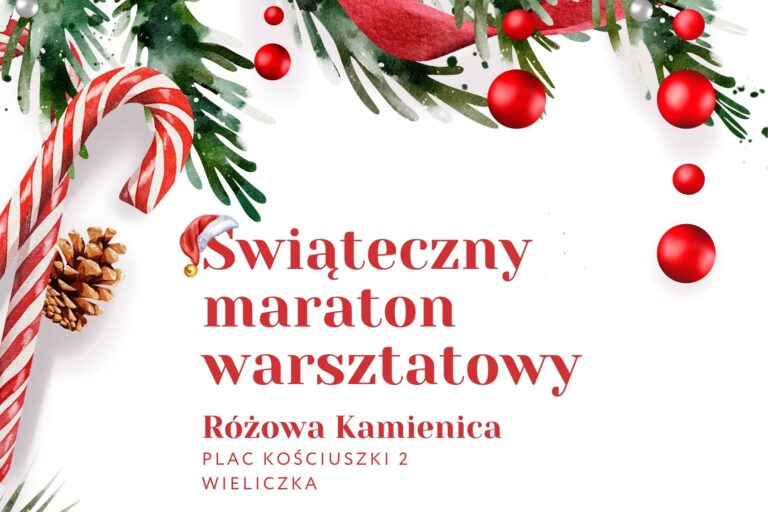 Warsztaty kreatywne – świąteczny maraton warsztatowy