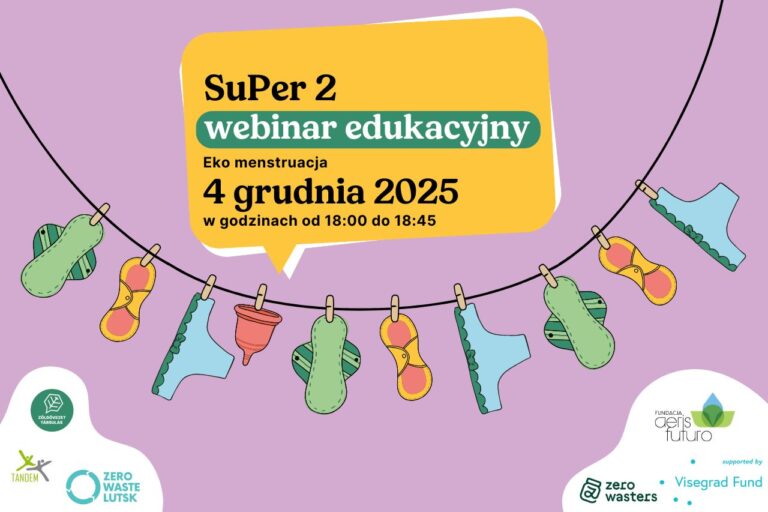 eko menstruacja - grafika nt. webinaru